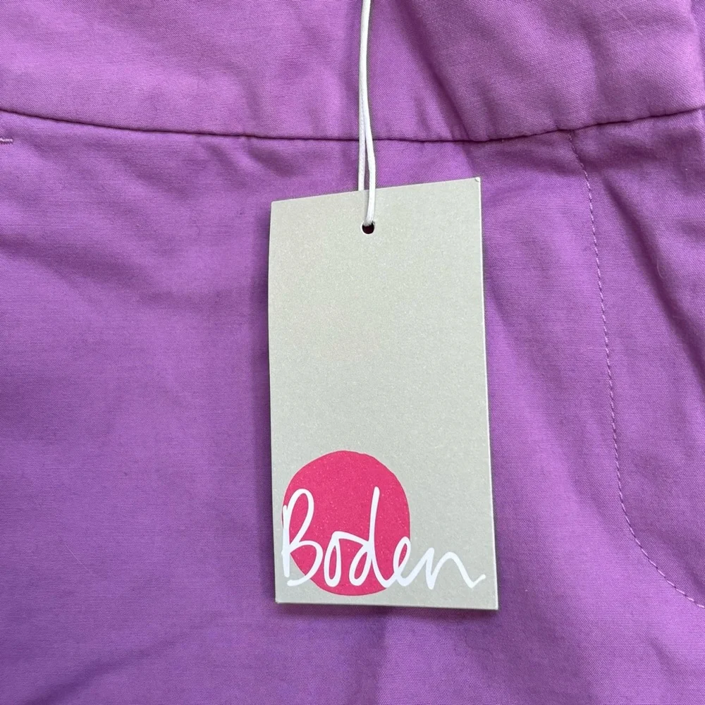 NWT Boden Richmond Lavender Purple Ankle Pants Women’s 6R Slim Tailored Spring - Picture 7 of 10